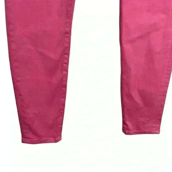 Good American Good Leg Coated Jeans in SORORITY PINK Size 10/30 - Picture 5 of 11